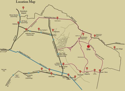  lavanya Images for Location Plan of Orchid Lavanya