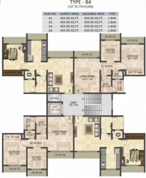 Images for Cluster Plan of Mukta Mukta Residency