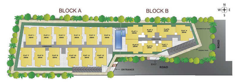  suvastu serene Master Plan