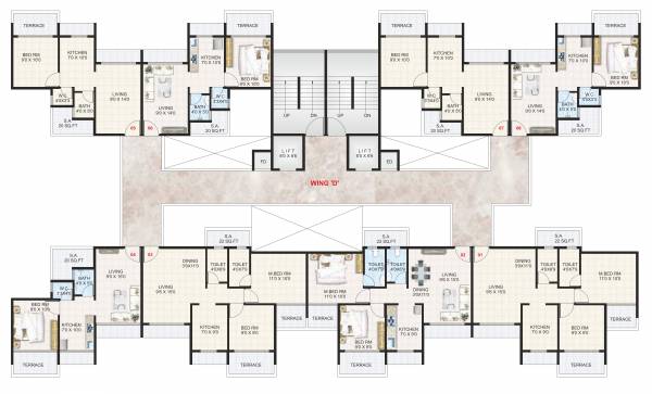  aramus-complex Wing A Cluster Plan