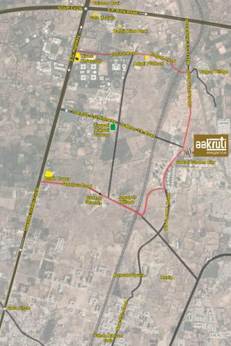  aakruti-elegance Images for Location Plan of Aroma Aakruti Elegance