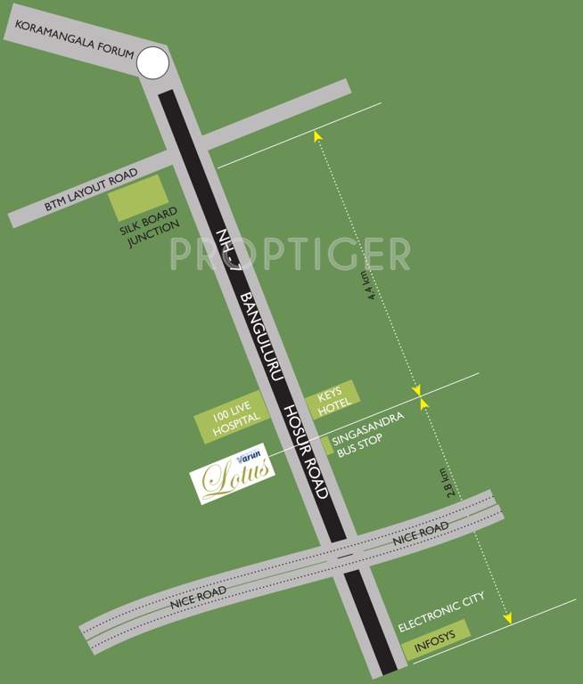  lotus Images for Location Plan of Sree Yogaa Varun Construction Varun Lotus