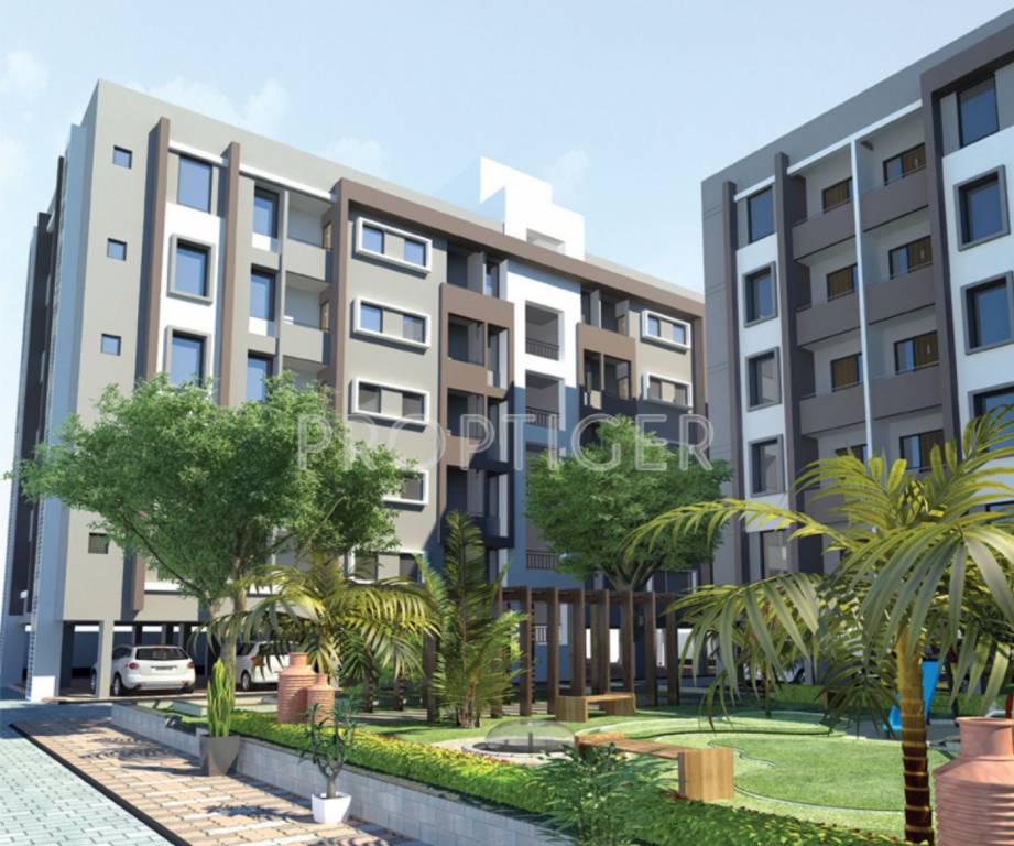 Images for Elevation of Aroma Aakruti Apartment