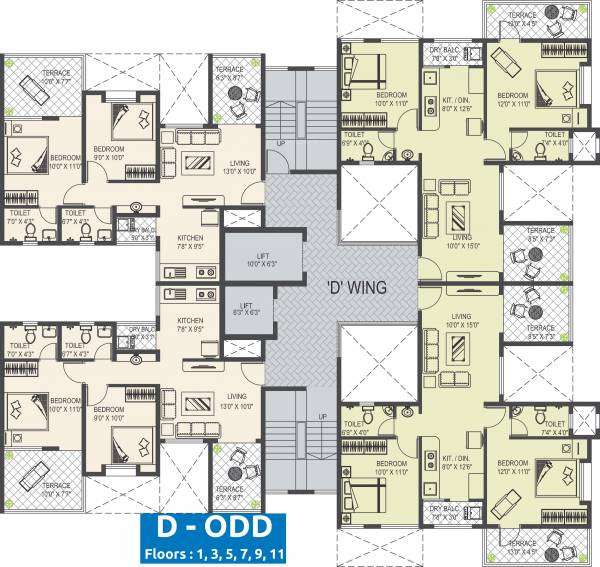 Images for Cluster Plan of Gokhale Briz