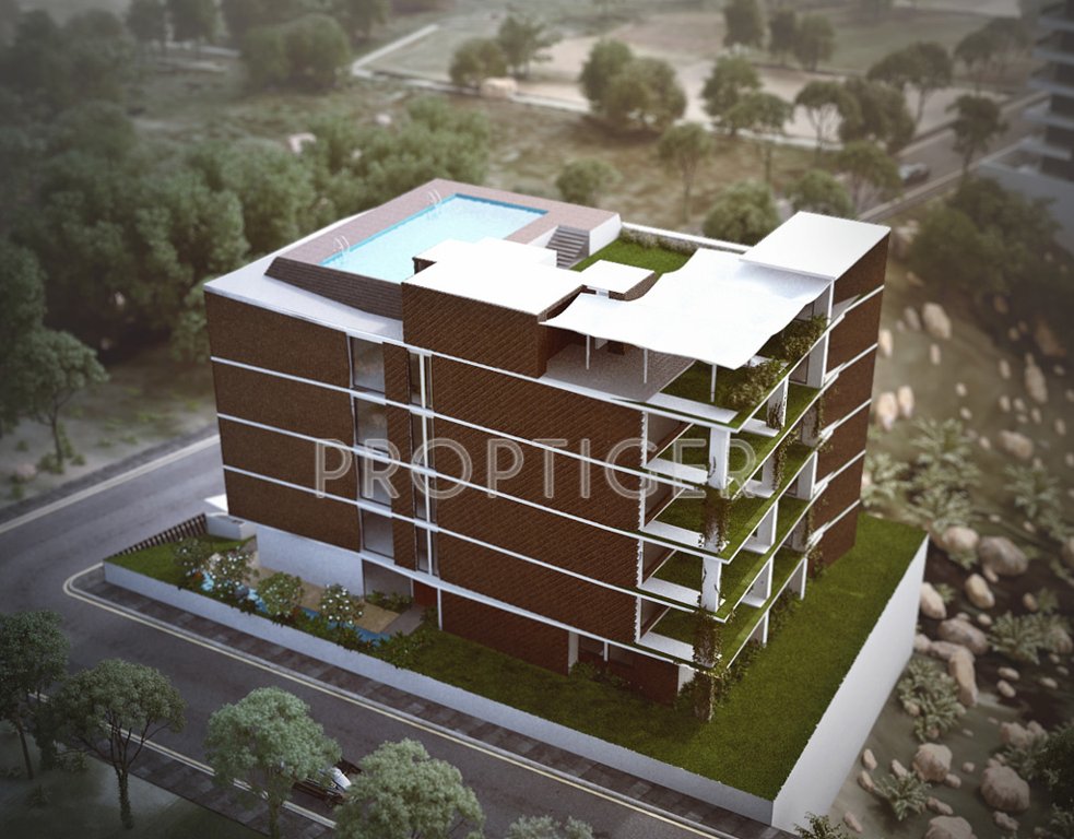 Images for Elevation of Pooja Crafted Homes Walk In The Sky