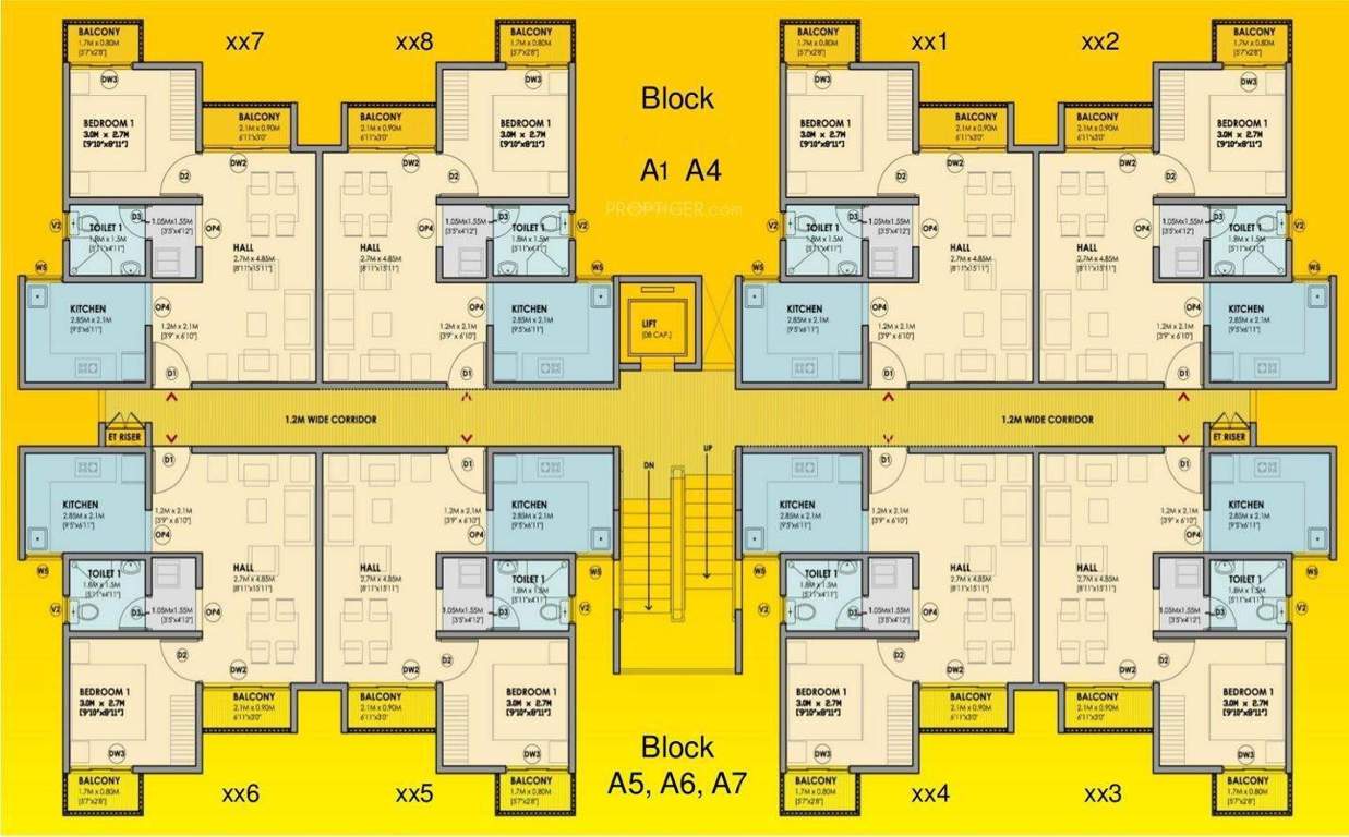 Images for Cluster Plan of VBHC Vaibhav Greens