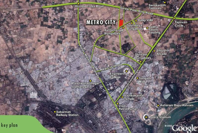  metrocity Images for Location Plan of Parshwanath Realty Parshwanath Metrocity