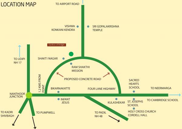 Images for Location Plan of Pooja Gardens Of Delight