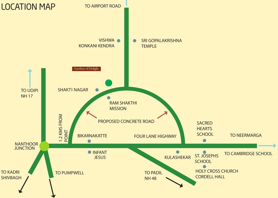Images for Location Plan of Pooja Gardens Of Delight