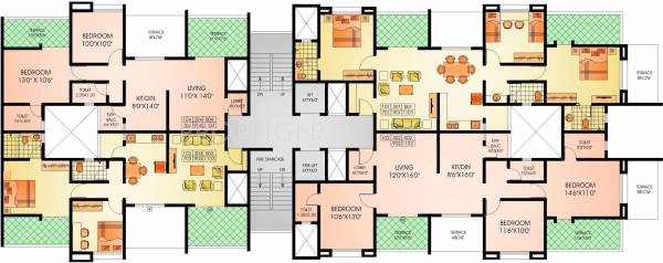 Images for Cluster Plan of RajHeramba Regalia Residency