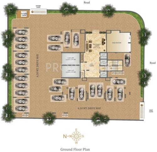 Images for Cluster Plan of Sanaya Astrio Images for Cluster Plan of Sanaya Astrio