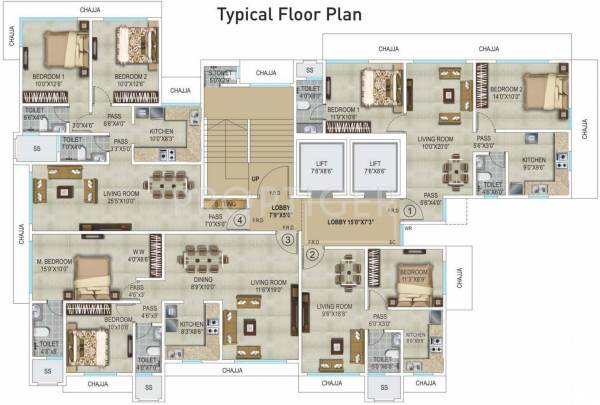 Images for Cluster Plan of Shree Shakun Heights