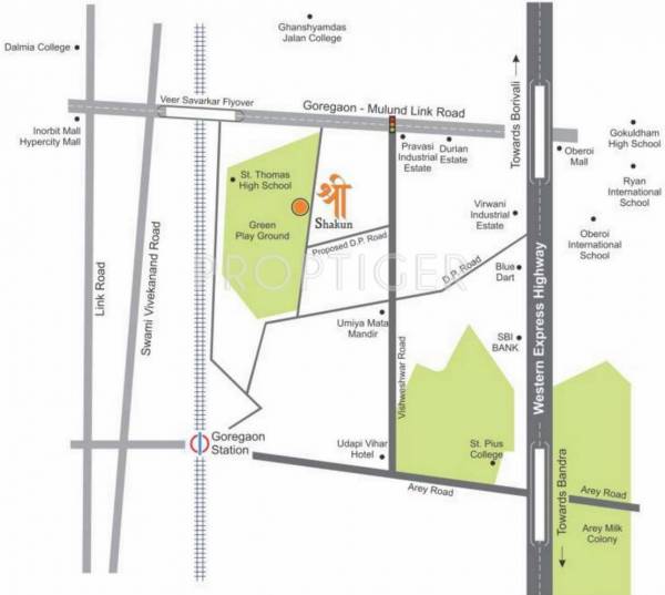 Images for Location Plan of Shree Shakun Heights