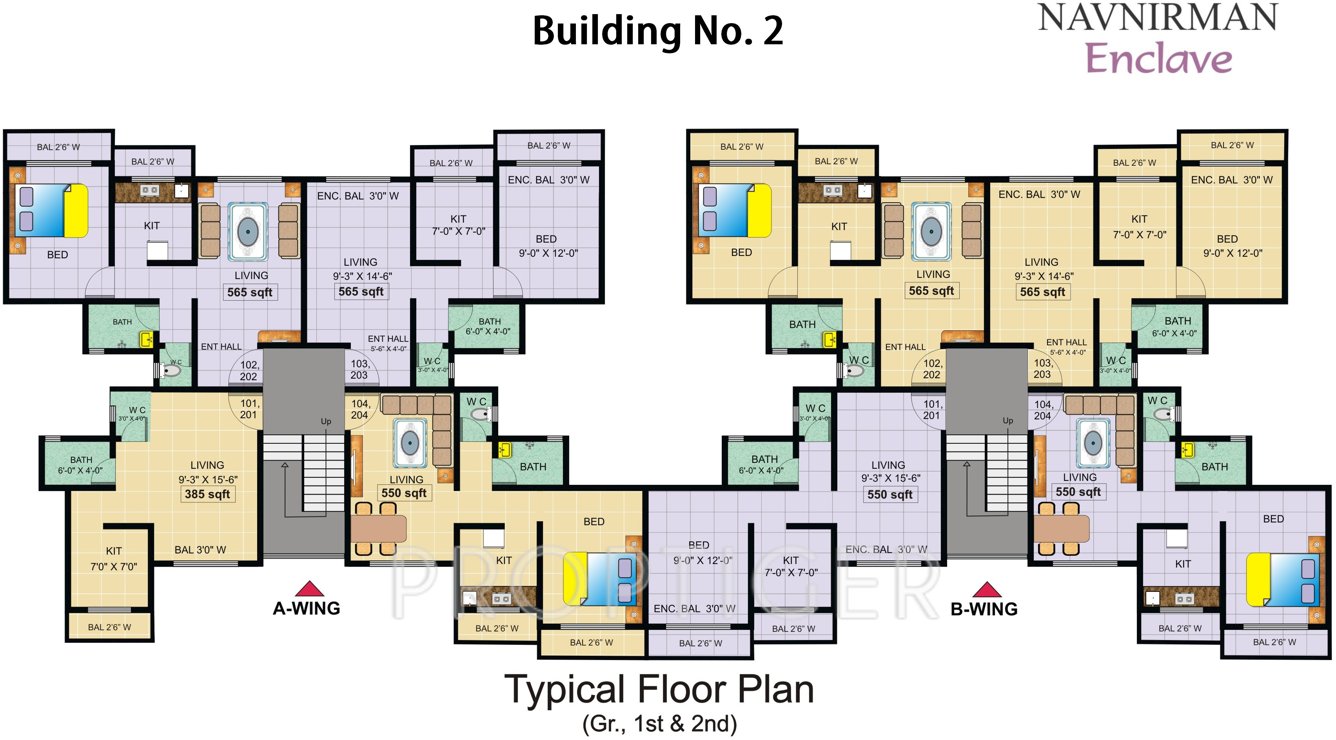 enclave Images for Cluster Plan of Navnirman Enclave