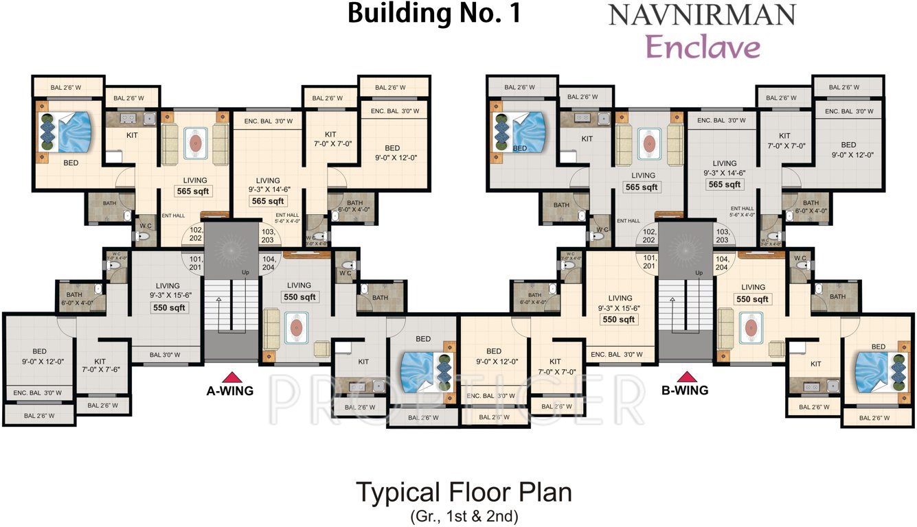 enclave Images for Cluster Plan of Navnirman Enclave