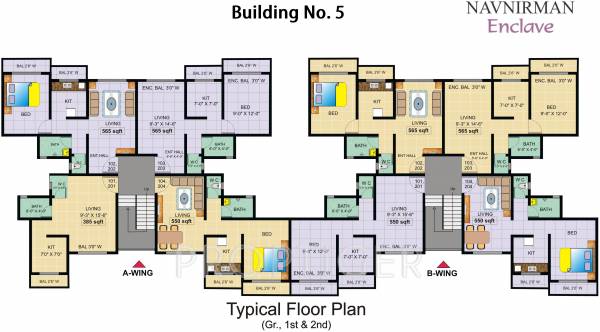  enclave Images for Cluster Plan of Navnirman Enclave