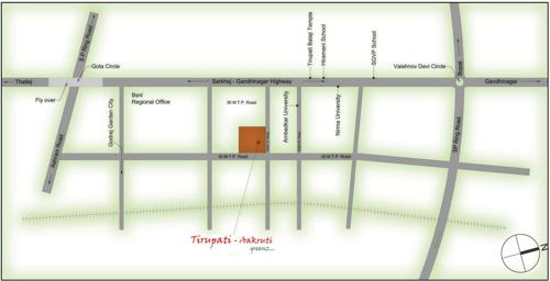  tirupati-aakruti-greenz Images for Location Plan of Aroma Tirupati Aakruti Greenz