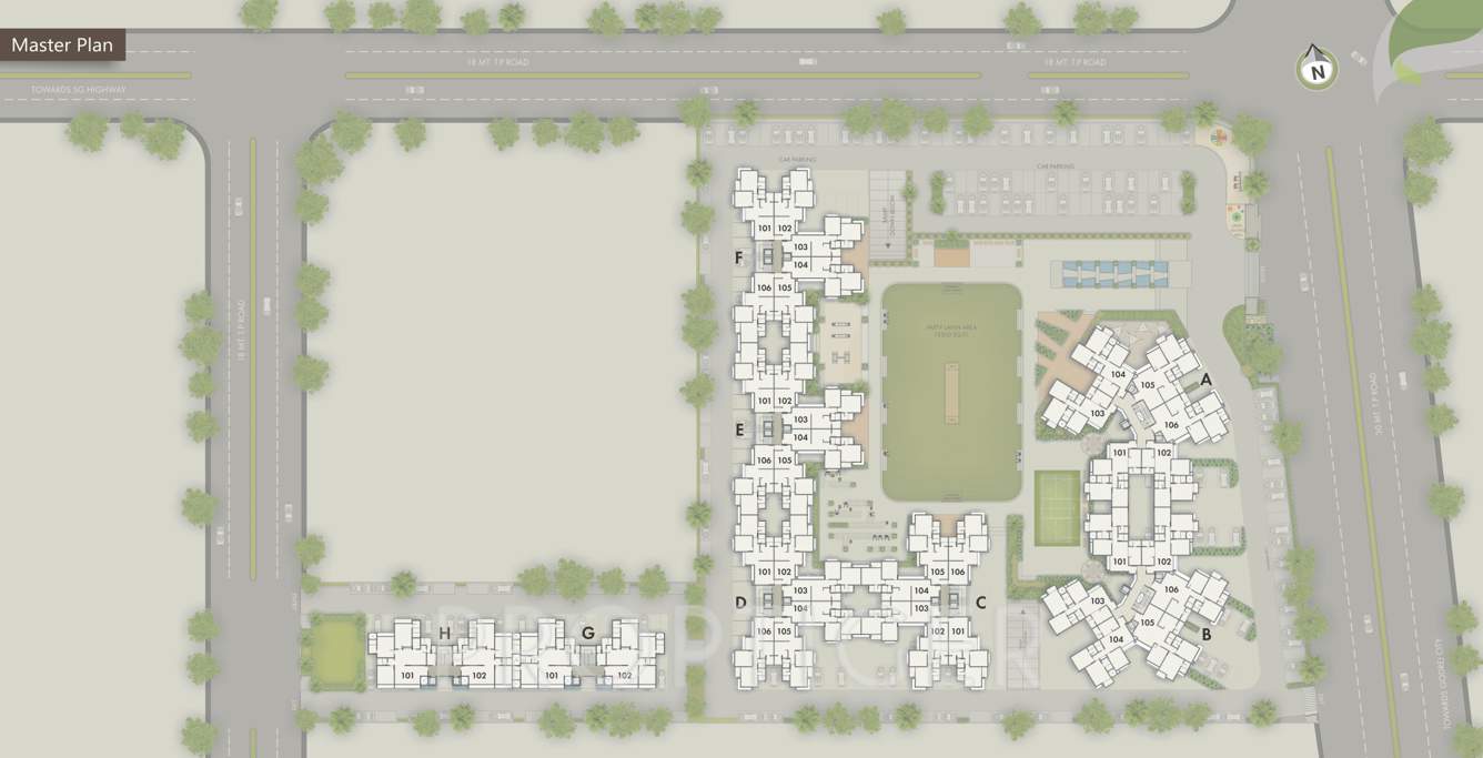 tirupati aakruti greenz Images for Master Plan of Aroma Tirupati Aakruti Greenz