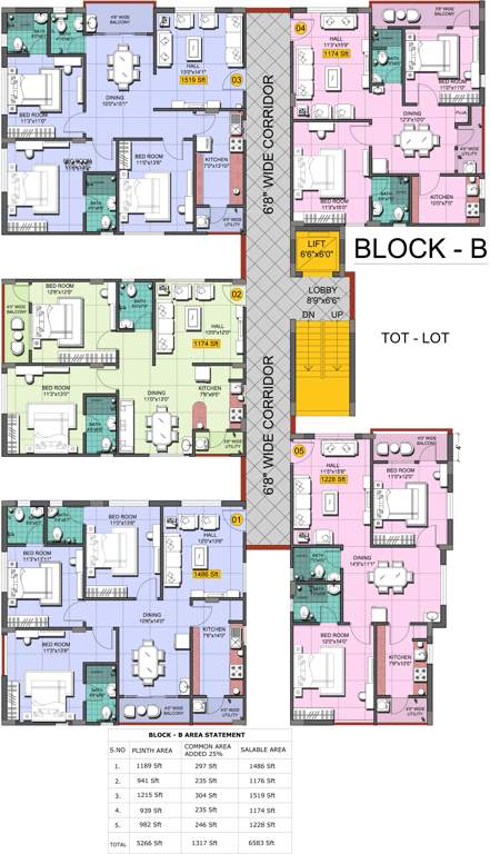 Images for Cluster Plan of Shanta Chalet Meadows