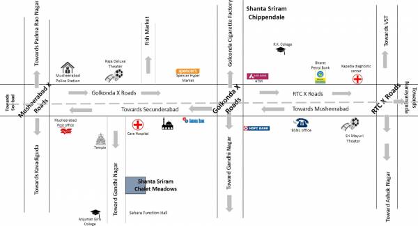 Images for Location Plan of Shanta Chalet Meadows Images for Location Plan of Shanta Chalet Meadows