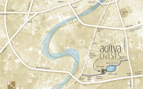  aditya-oasis Images for Location Plan of JP Aditya Oasis