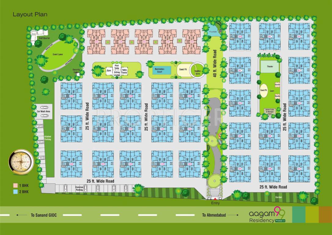 Images for Layout Plan of Aagam 99 Residency