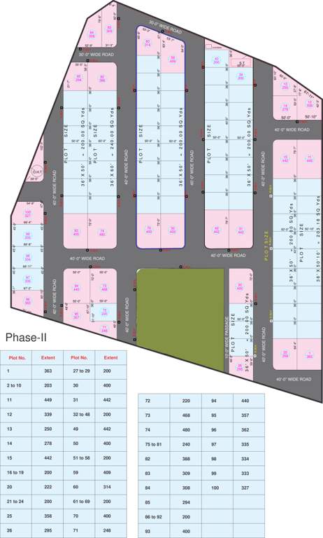  lotus gardens Layout Plan