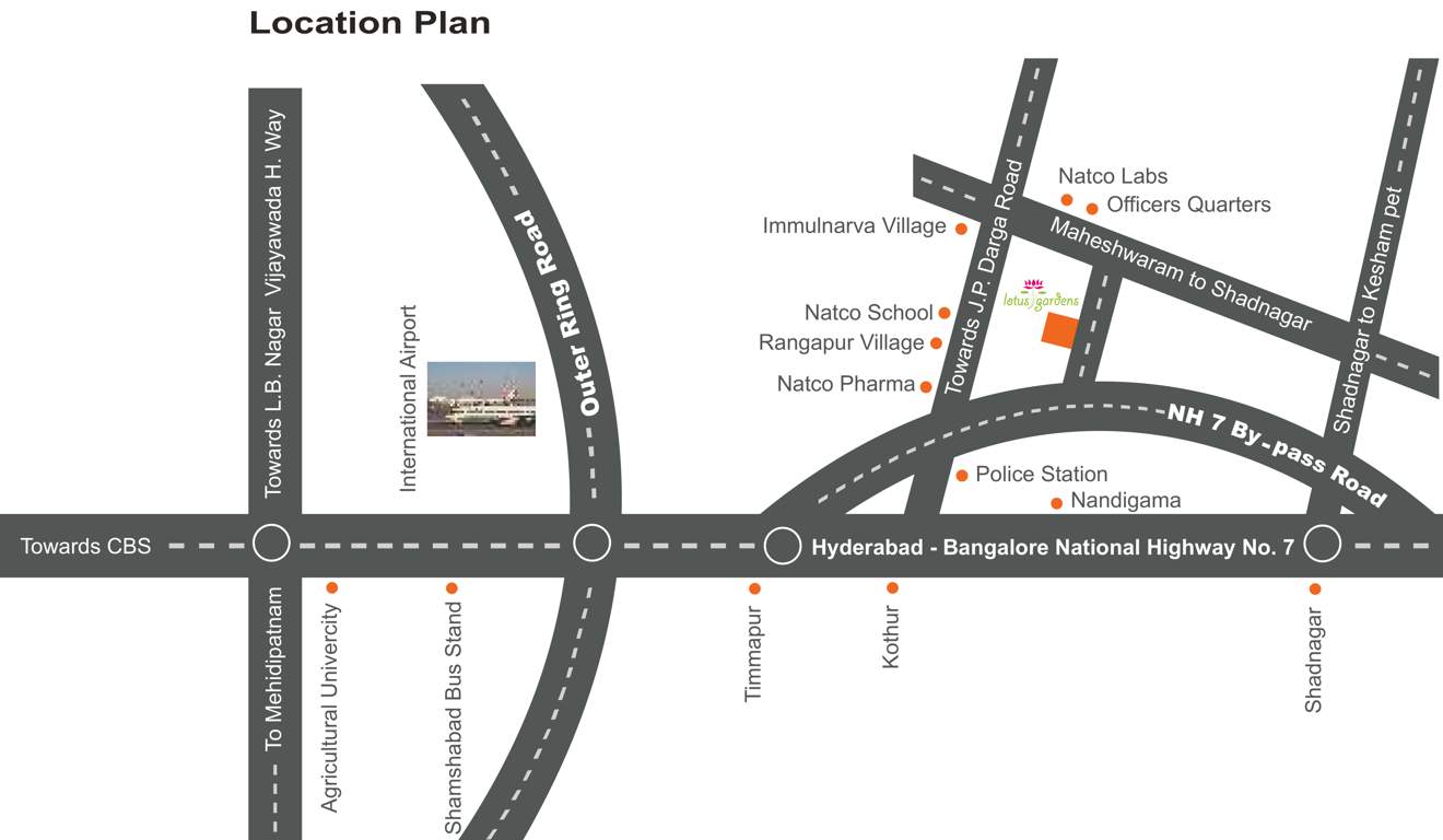  lotus gardens Location Plan