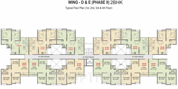 Wing A (Phase 1) Cluster Plan aapla-ghar-sanaswadi Wing A (Phase 1) Cluster Plan