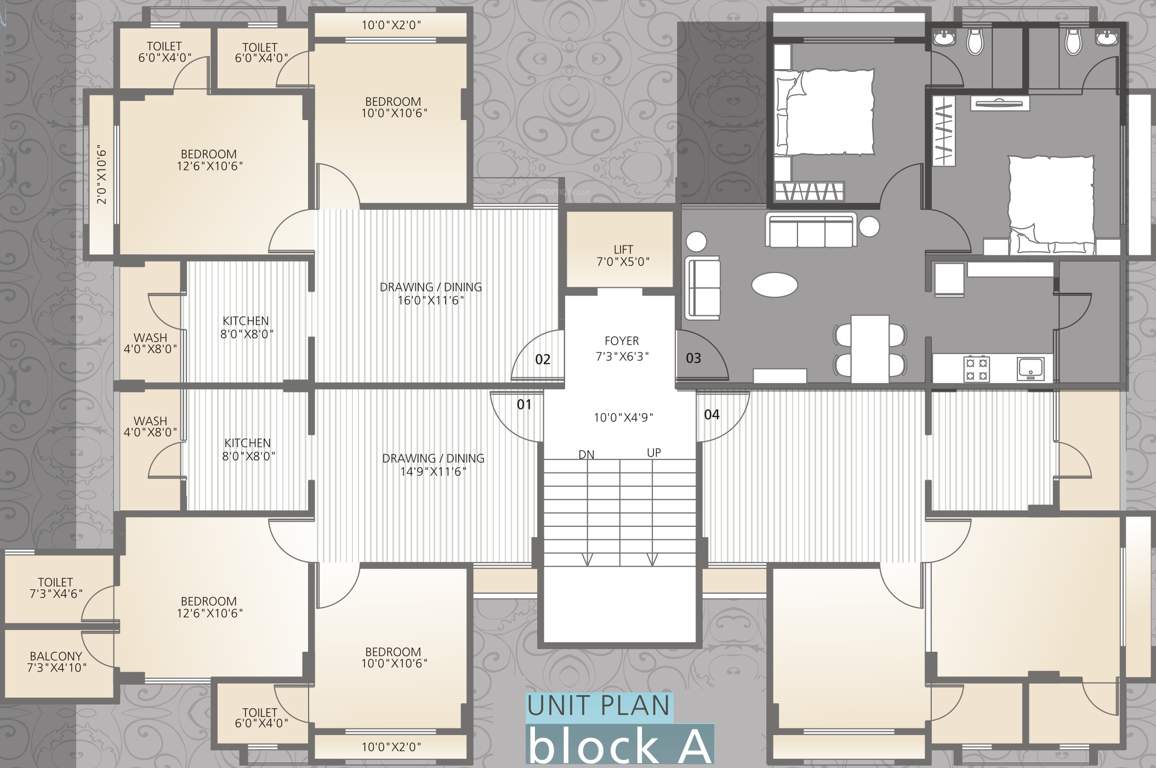  homes Images for Cluster Plan of Signature Signature Homes
