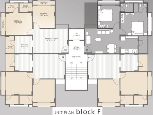  homes Images for Cluster Plan of Signature Signature Homes