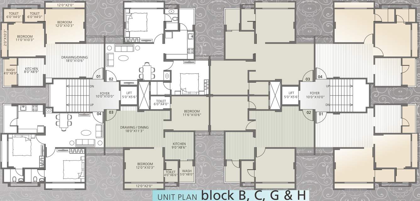  homes Images for Cluster Plan of Signature Signature Homes