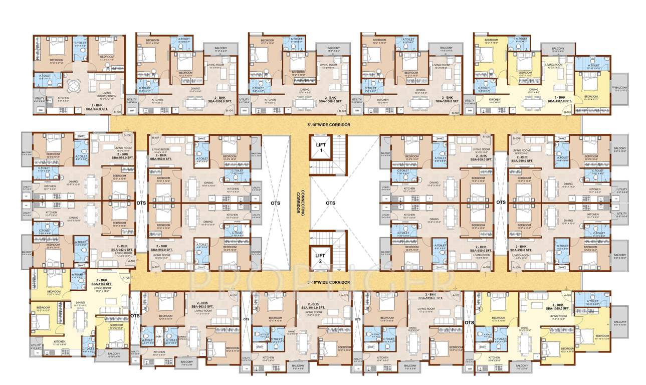 Images for Cluster Plan of SaiRam Sai Ram Gardenia