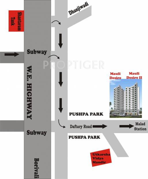 Images for Location Plan of Mauli Desire