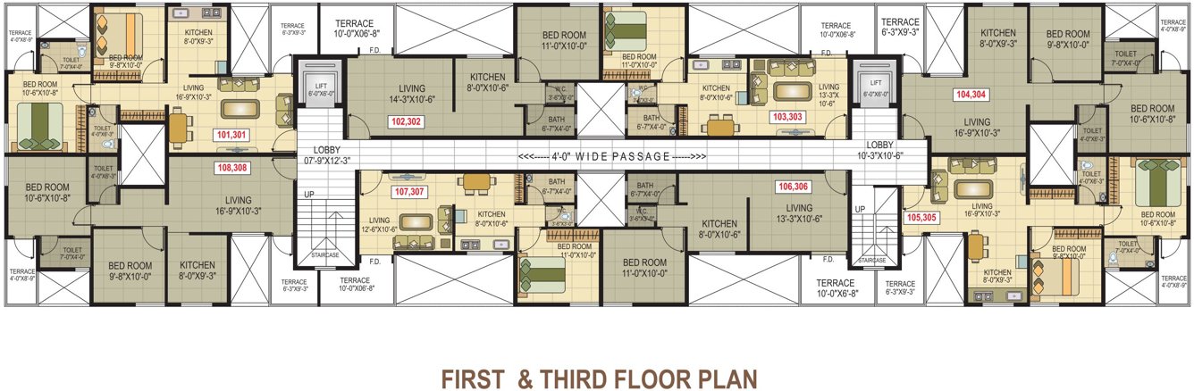 Images for Cluster Plan of Polite Pearl
