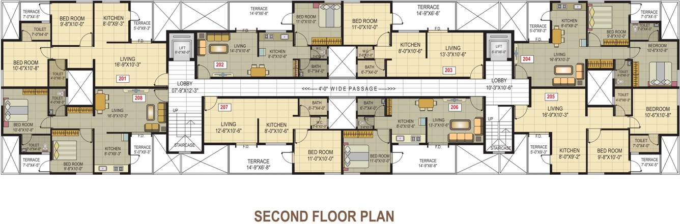 Images for Cluster Plan of Polite Pearl