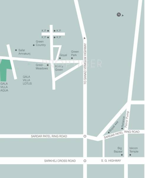 Images for Location Plan of Gala Infrastructure Villa Lotus