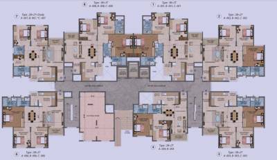  westend Block A Cluster Plan
