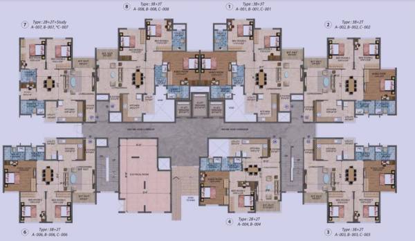 westend Block A Cluster Plan