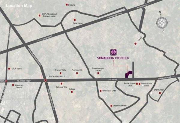 shraddha-pioneer Location Plan