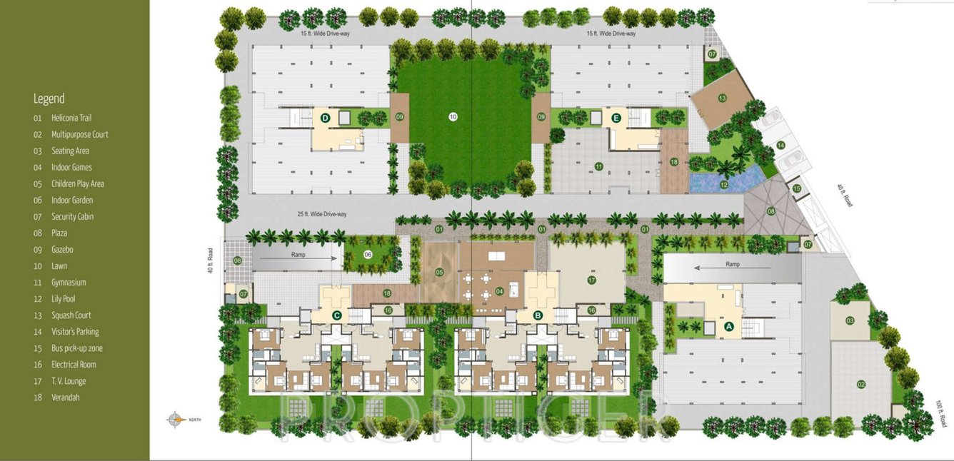 Images for Layout Plan of Deep Heliconia