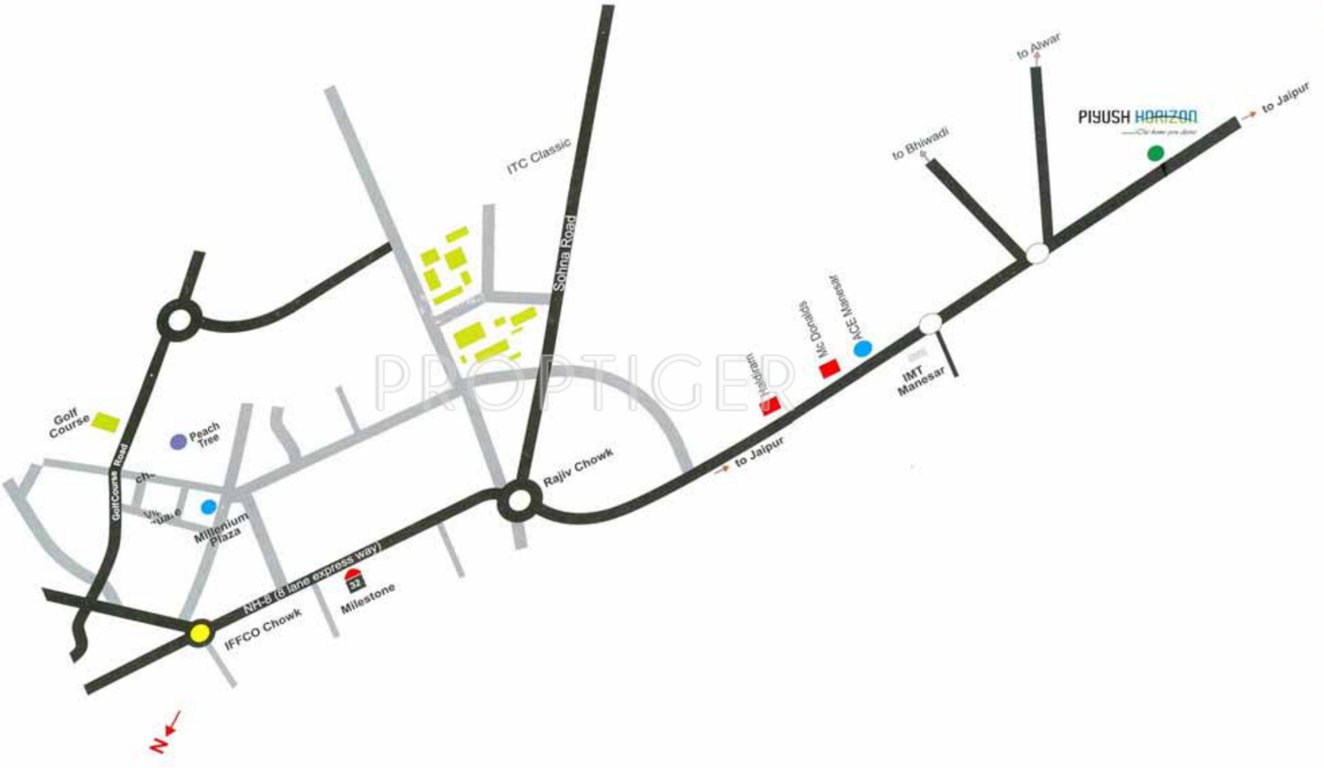 Images for Location Plan of Piyush Horizon
