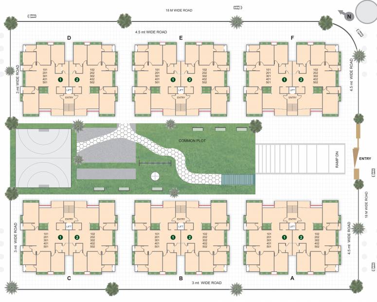  aroma Images for Site Plan of Shree Rang Aroma