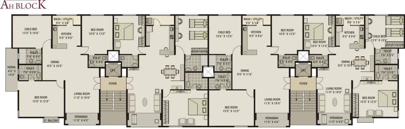  classic Images for Cluster Plan of Shagun Classic