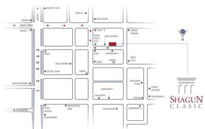  classic Images for Location Plan of Shagun Classic