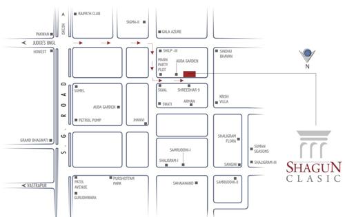  classic Images for Location Plan of Shagun Classic