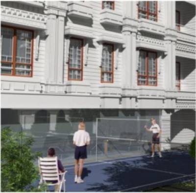  classic Badminton Court