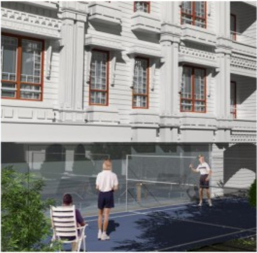  classic Badminton Court