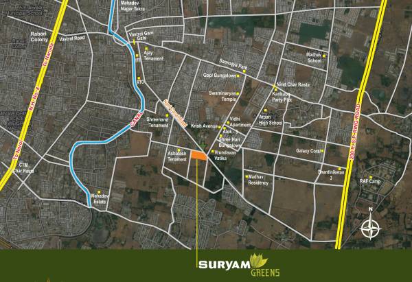 Images for Location Plan of Suryam Group Greens