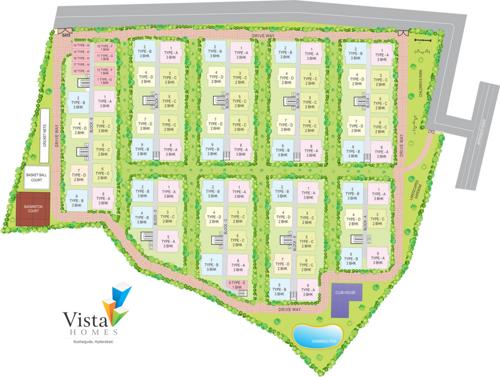 Images for Layout Plan of Modi Vista Homes Images for Layout Plan of Modi Vista Homes